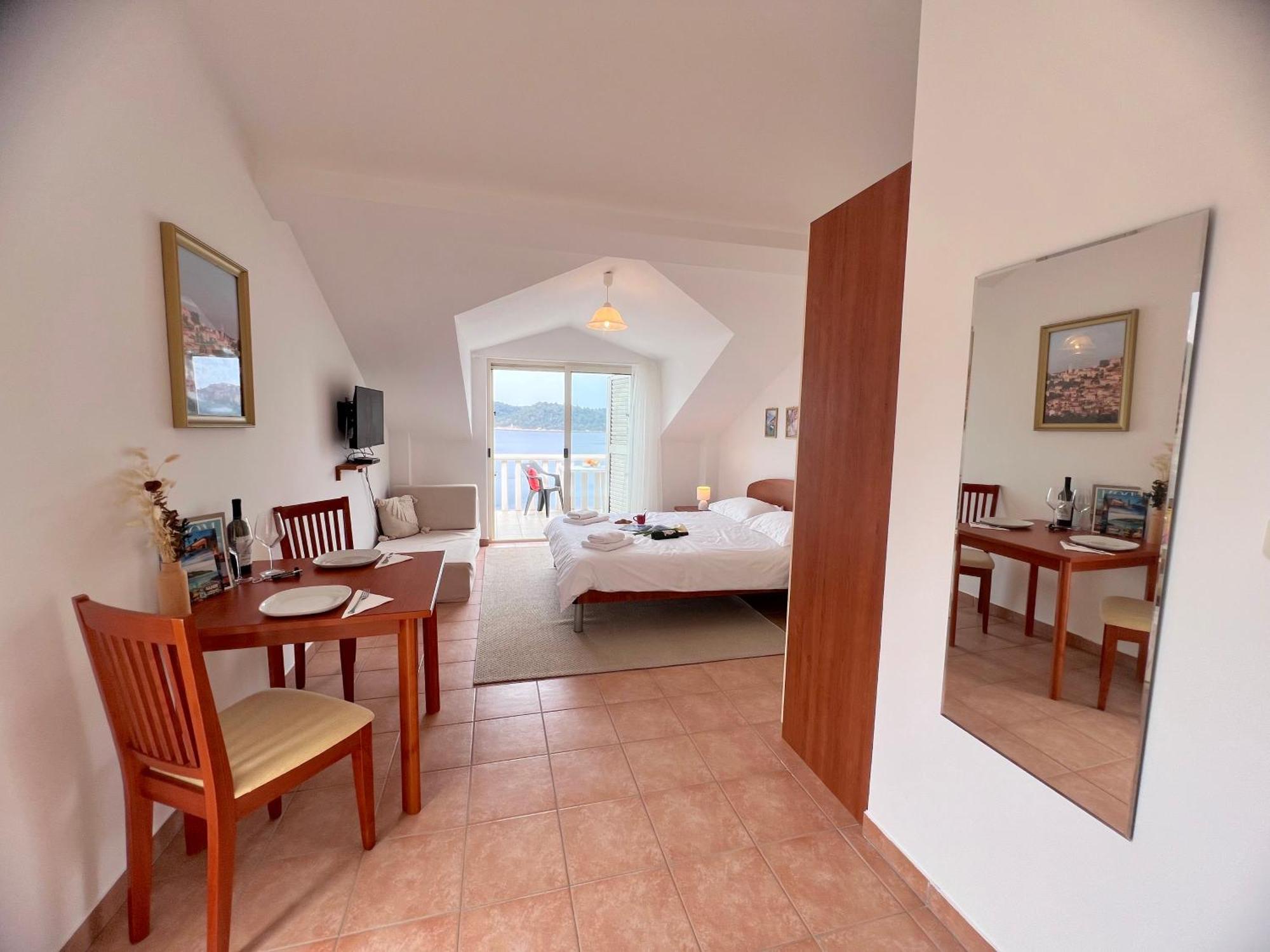 Apartment Terrace With Panoramic Seaview